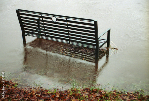 bench flood