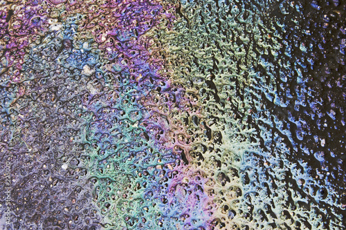 Fotografia grunge oil slick 6