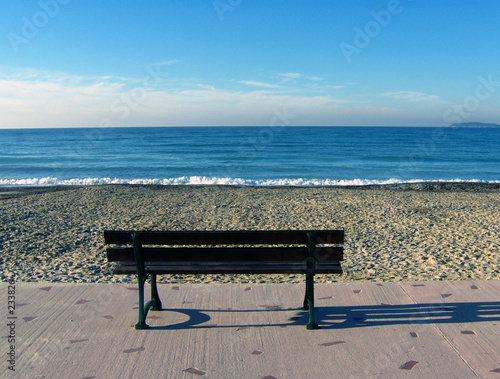 plage en hiver