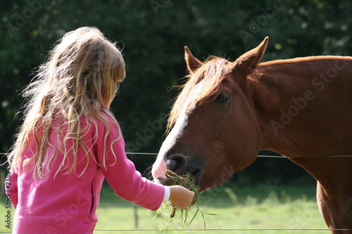 enfant et cheval