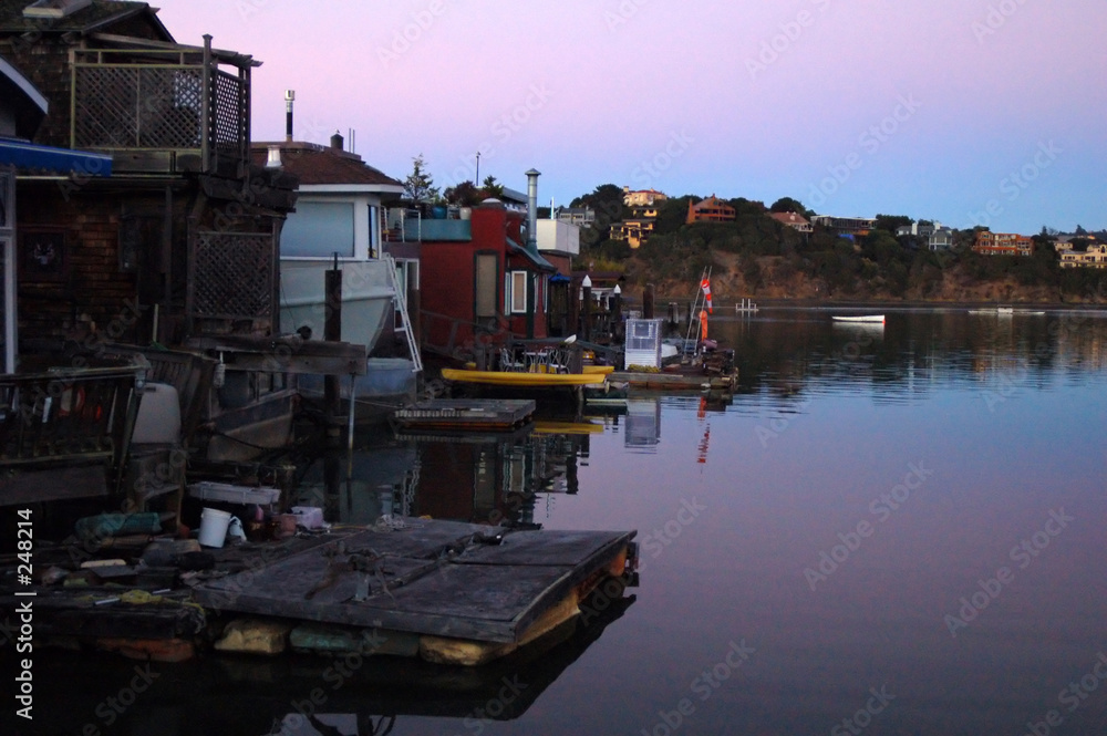 houseboats in marin county