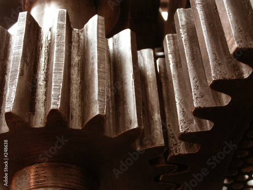 Obraz na plátně gearing   gears