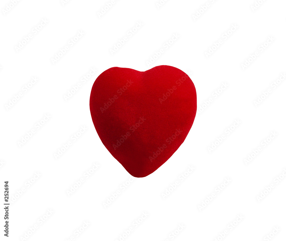 red heart clipping path