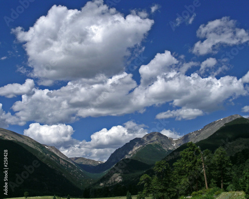 mountains in rocky mountain national park