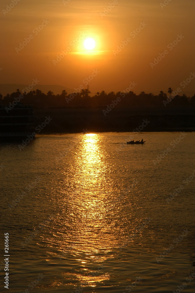 nile sunset