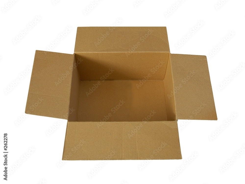 opened box
