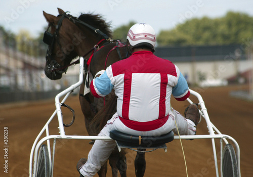 jockey and horse