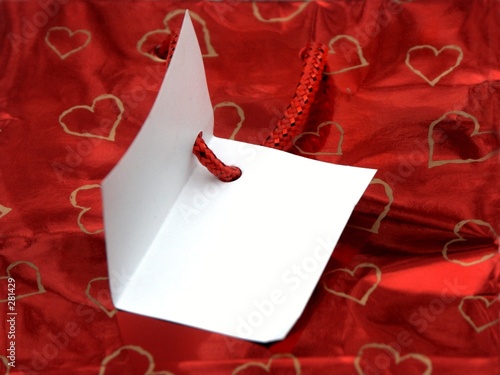 gift bag heart