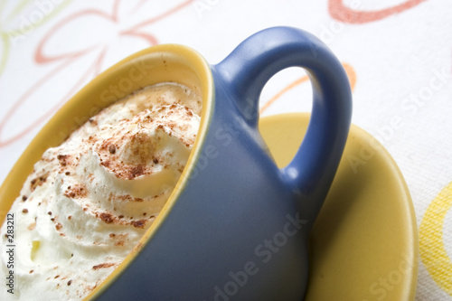 creamy coffee or chocolate