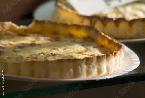 quiche loraine - cheese cake