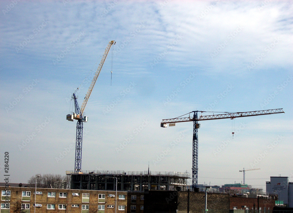 canning town cranes 2