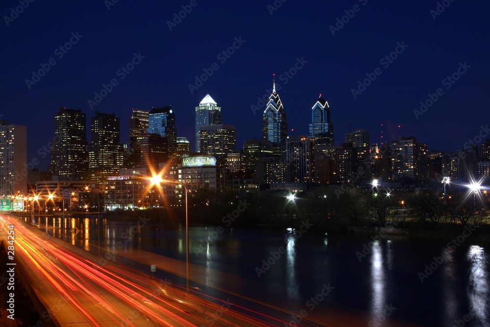 philly at night