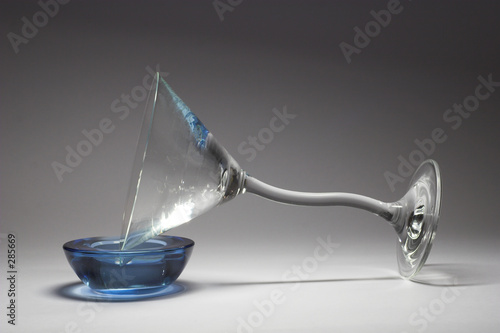 coupe de champagne torsadée