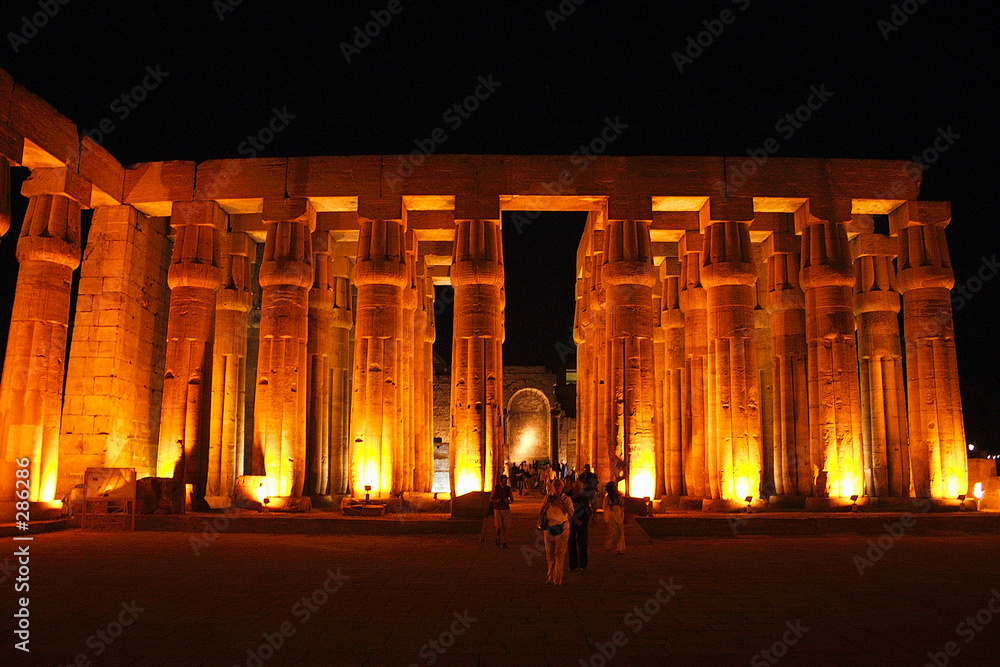 Foto temple at luxor - egypt