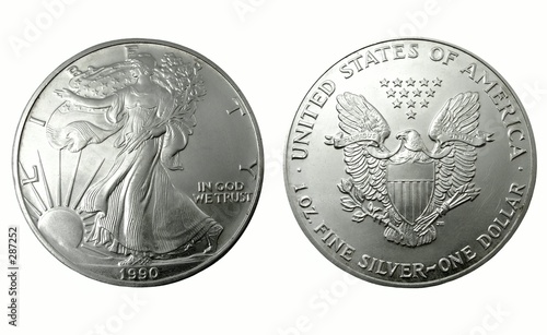 american silver dollar