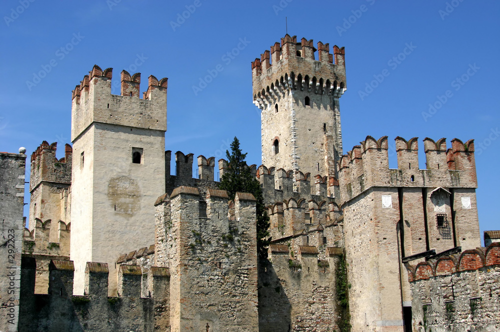 castle sirmione, italy