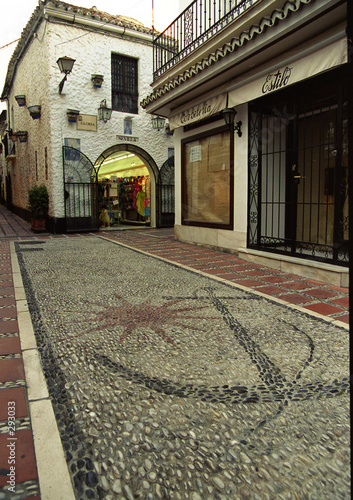 street in marbella (spain)