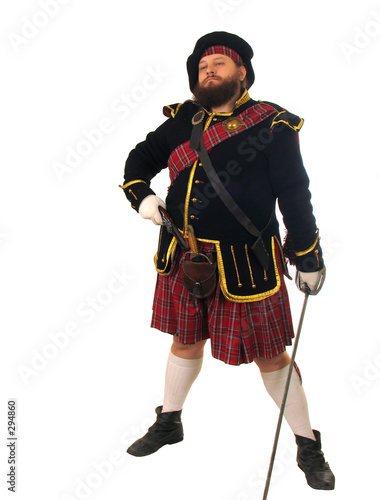 scottish warrior photo