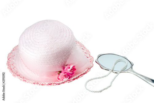 easter bonnet and pearls
