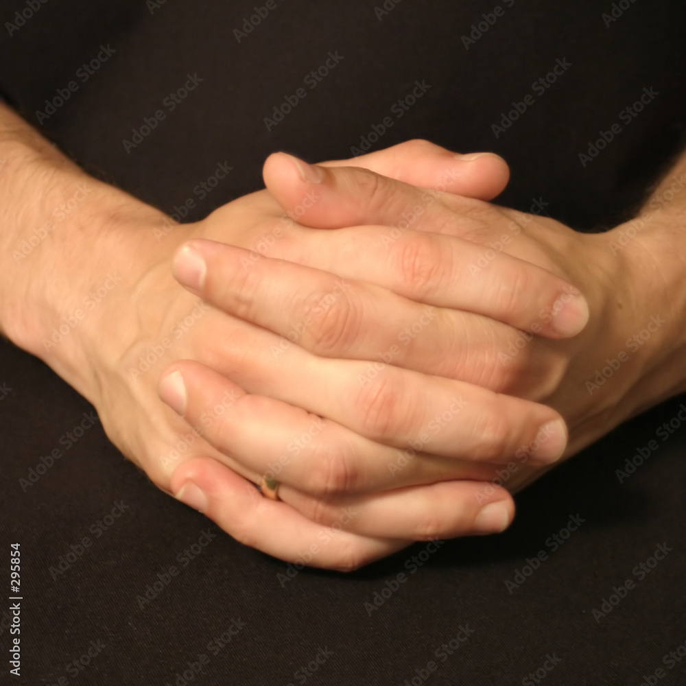 hands resting hands resting