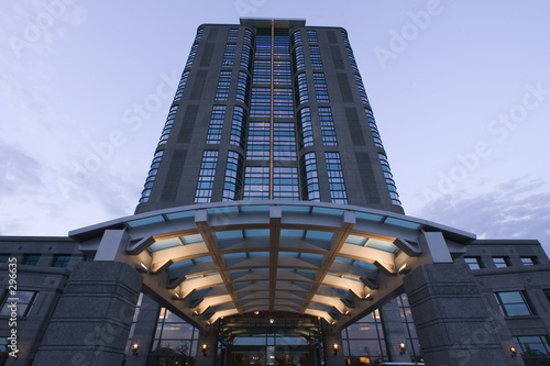 Photography looming building