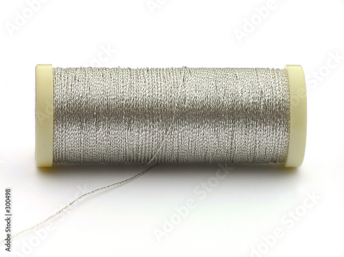 silver yarn