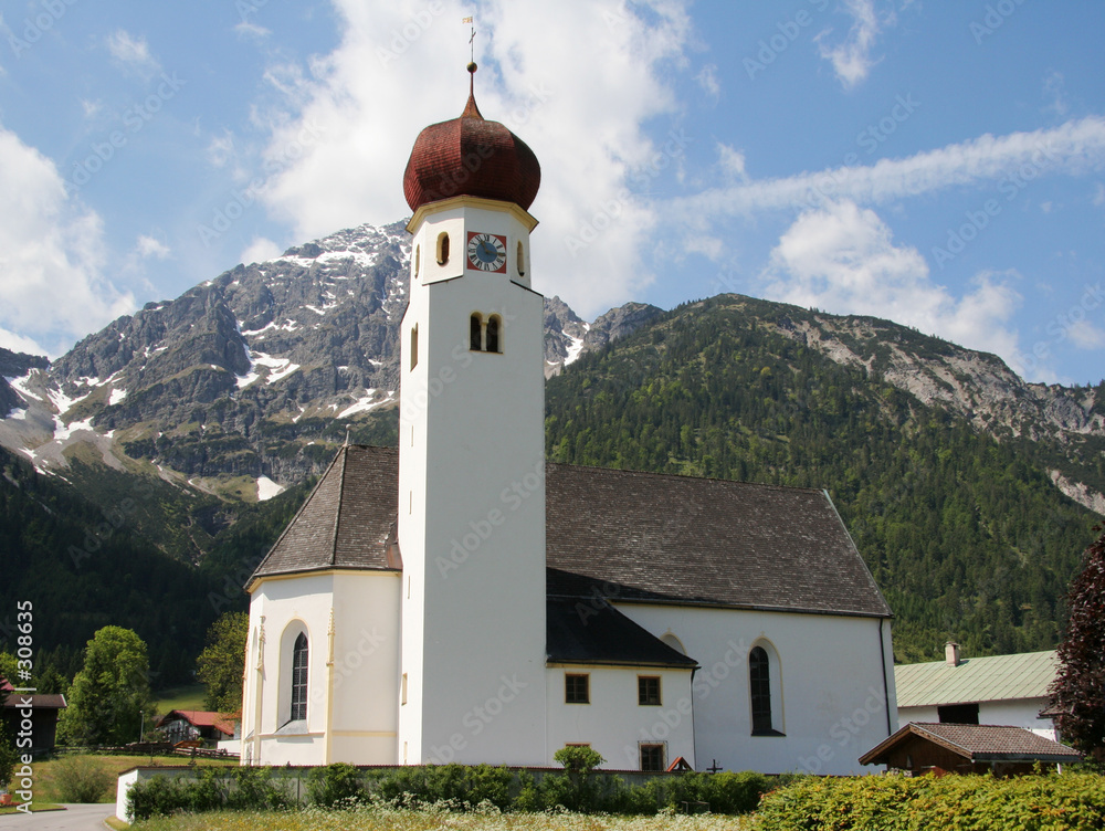 austrian chapel in the tyrol