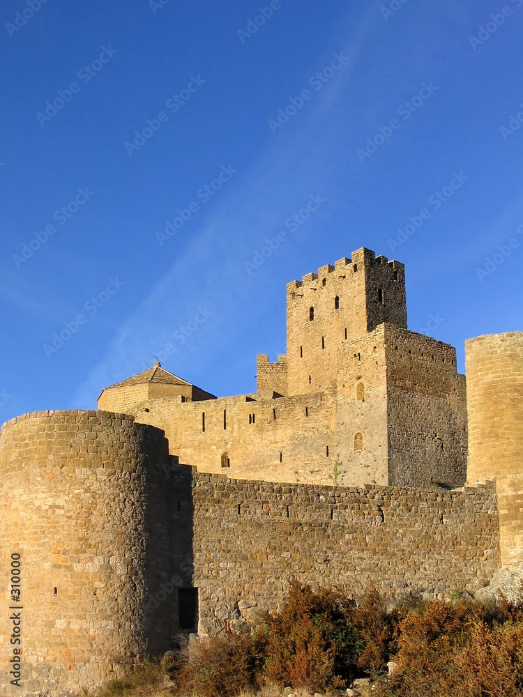 loarre castle in the morning ligth 3