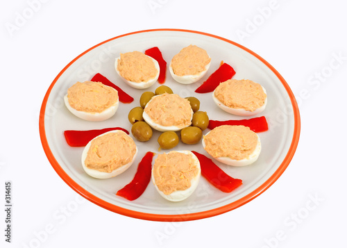 huevos rellenos