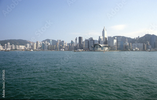 hong kong sky line
