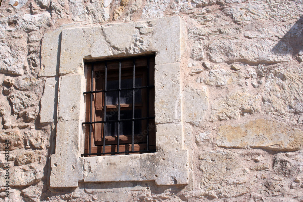window at the alamo