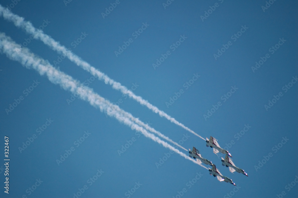 Fototapeta air force thunderbirds