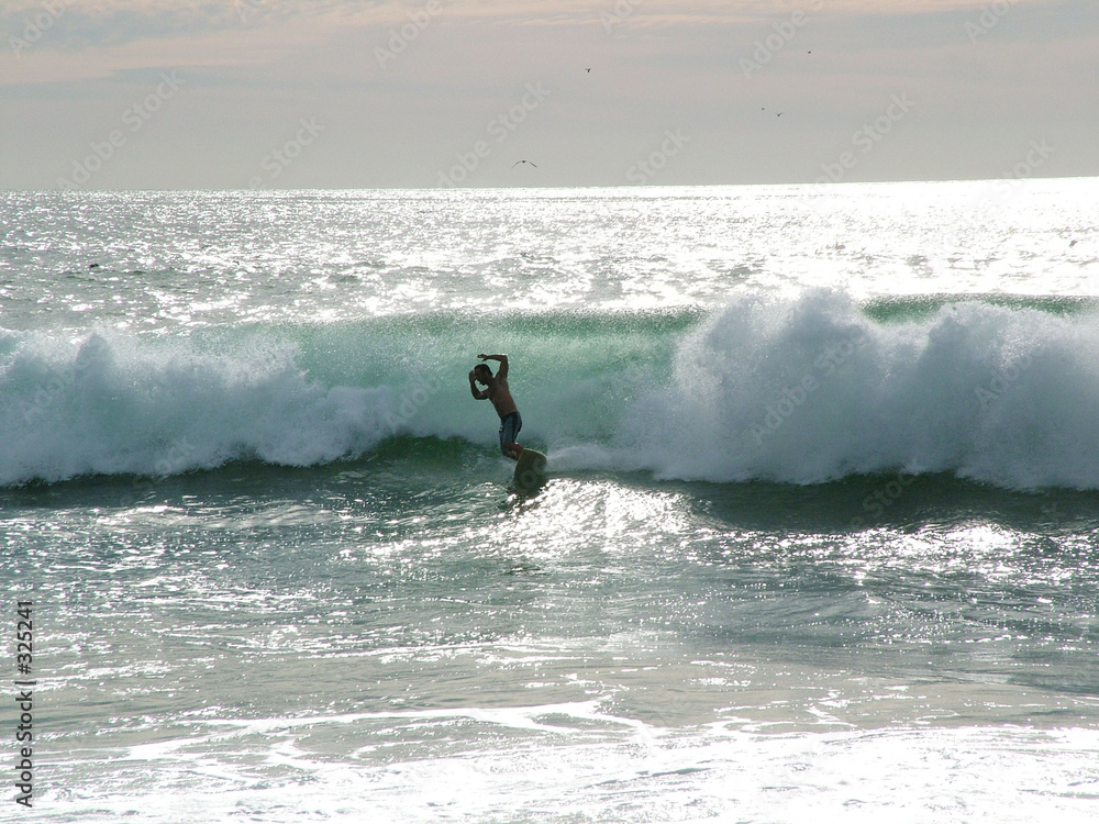 surfeur pacifique