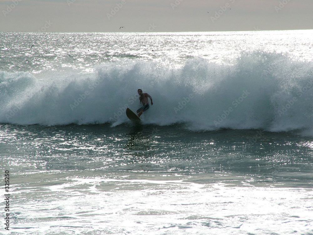 surfeur mexique pacifique