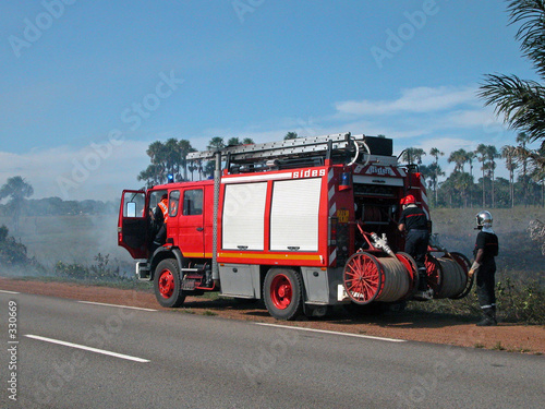 feu de savane