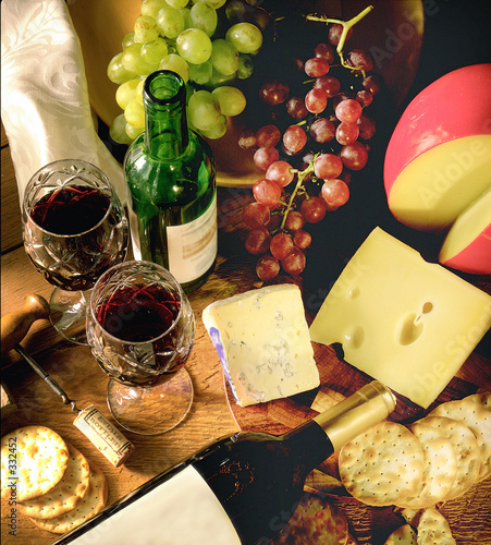 wine and cheese #332452