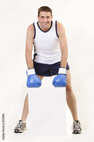 boxer holding board 3