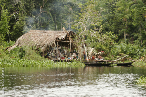hut in the jungle