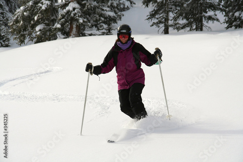 telemark skier