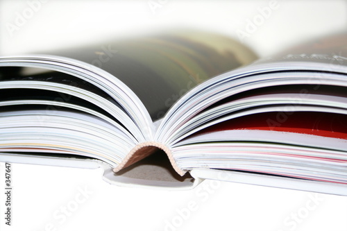 blurred book closeup