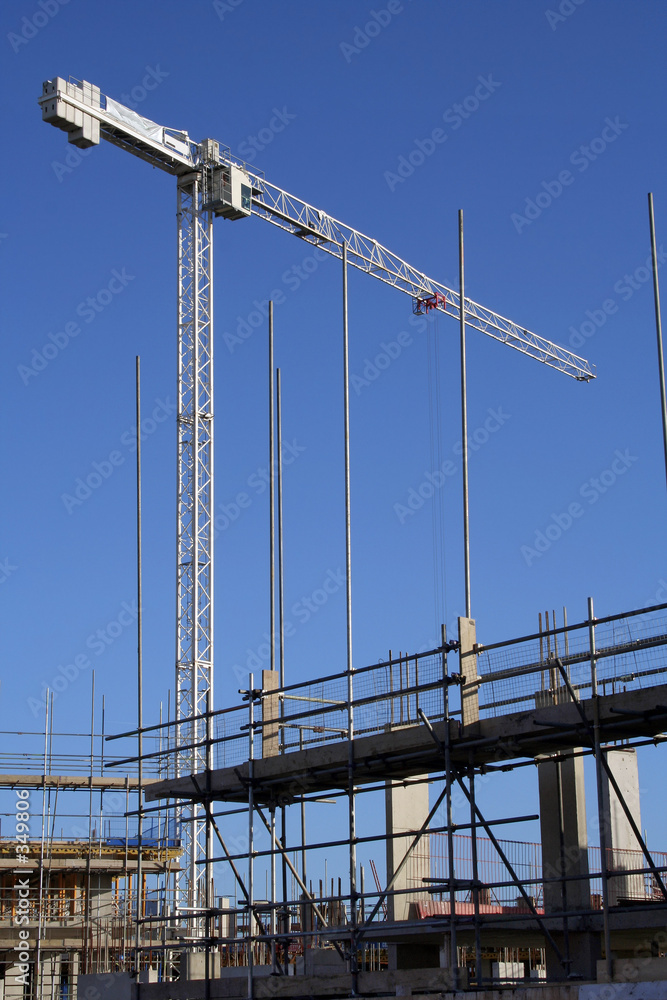 Crane and sky Crane and sky