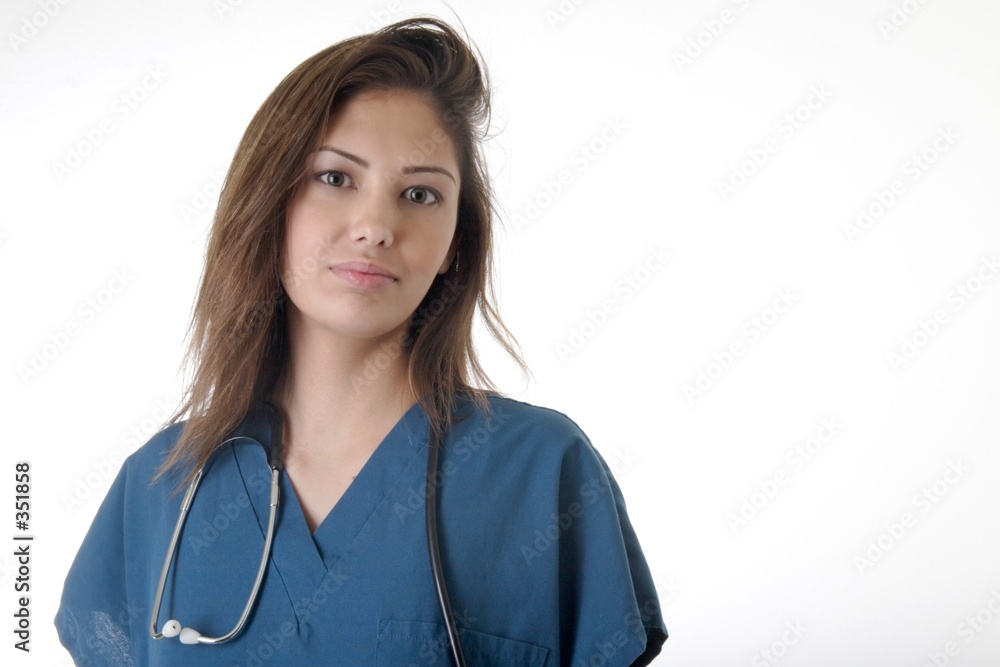 young hispanic nurse young hispanic nurse