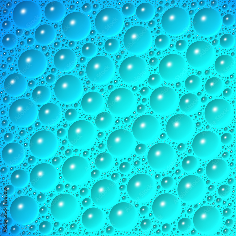 clear 3d bubbles