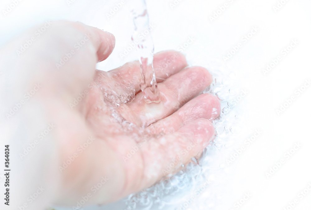 Fototapeta premium hand washing