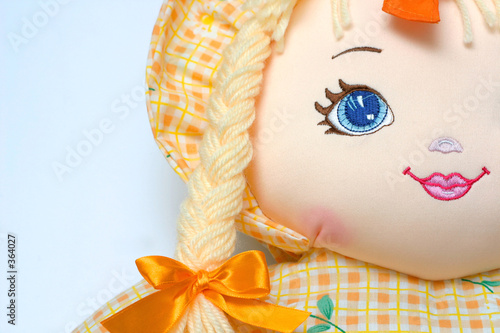 cute doll detail photo