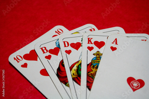 spielkarten herz