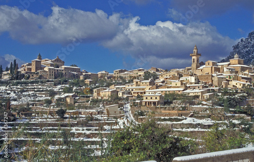mallorca im schnee