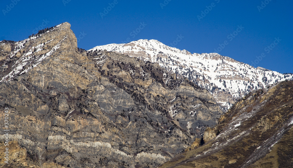 Foto squaw peak in winter