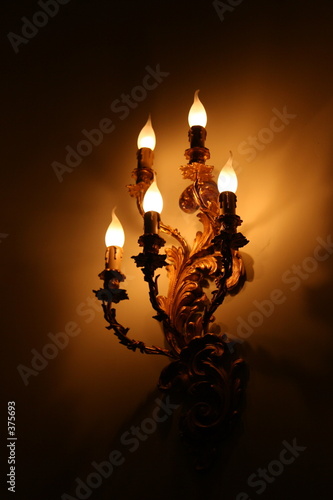 Plakat w ramie wall light