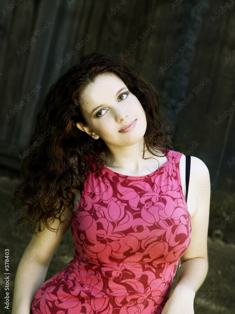 Fototapeta premium beautiful girl